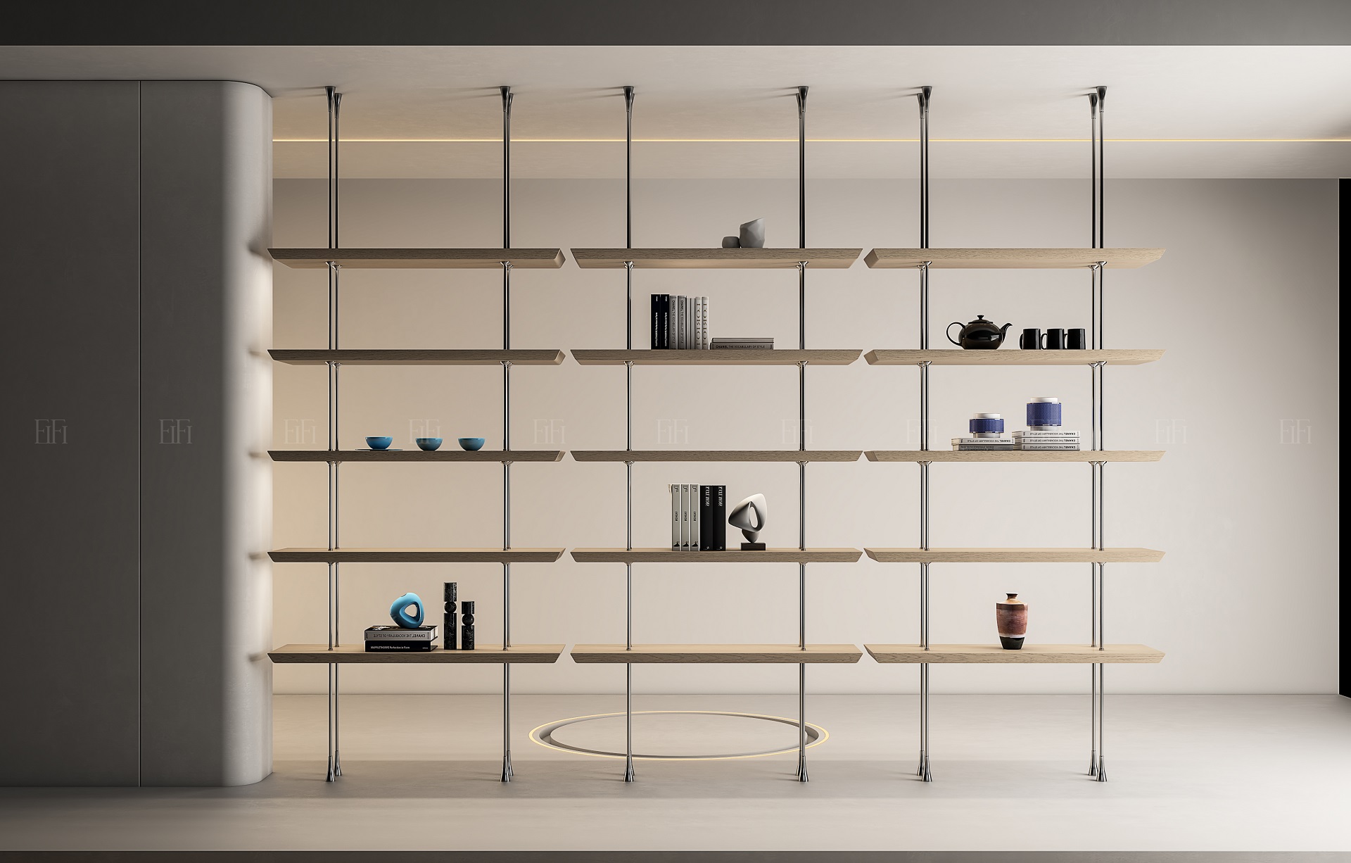 整体订制玄关隔断效果图片大全1