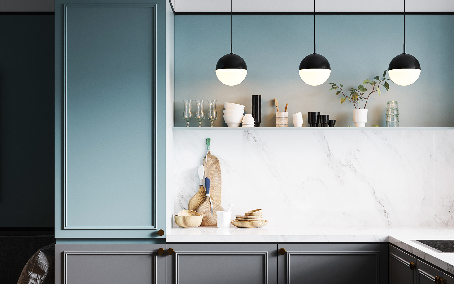 定做全屋定制橱柜设计图5