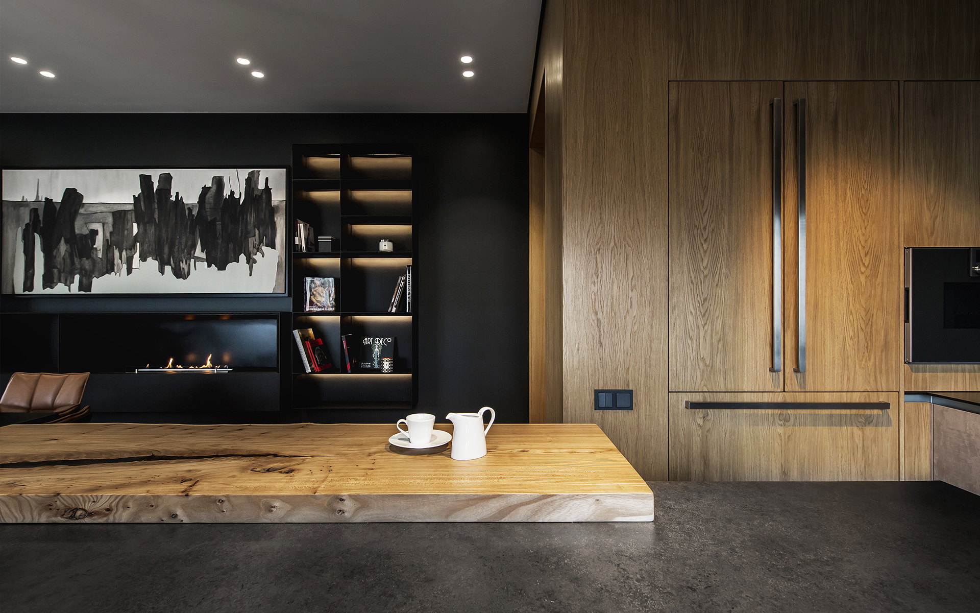 全屋定制餐厅效果图片2