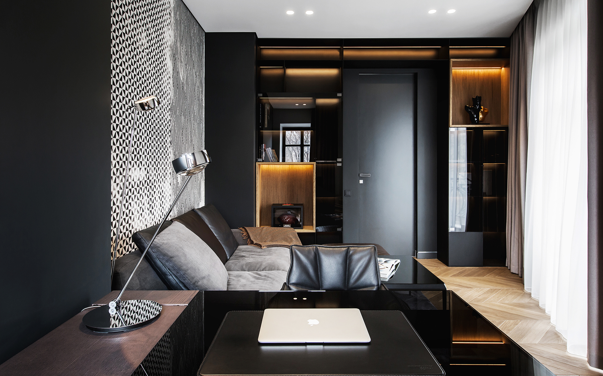 整体全屋定制小书房装修效果图6