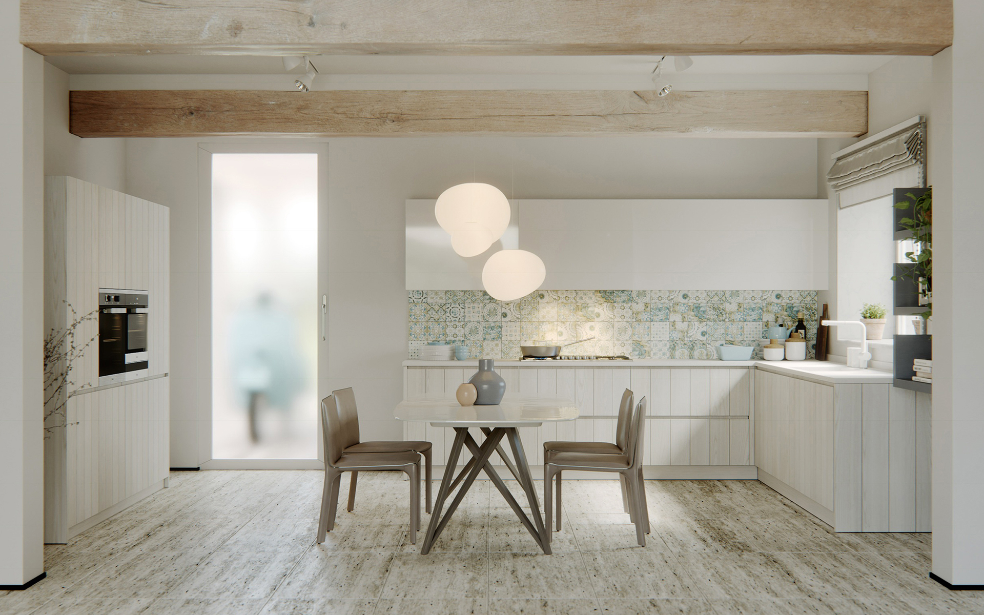 整体厨房橱柜设计装修效果图2