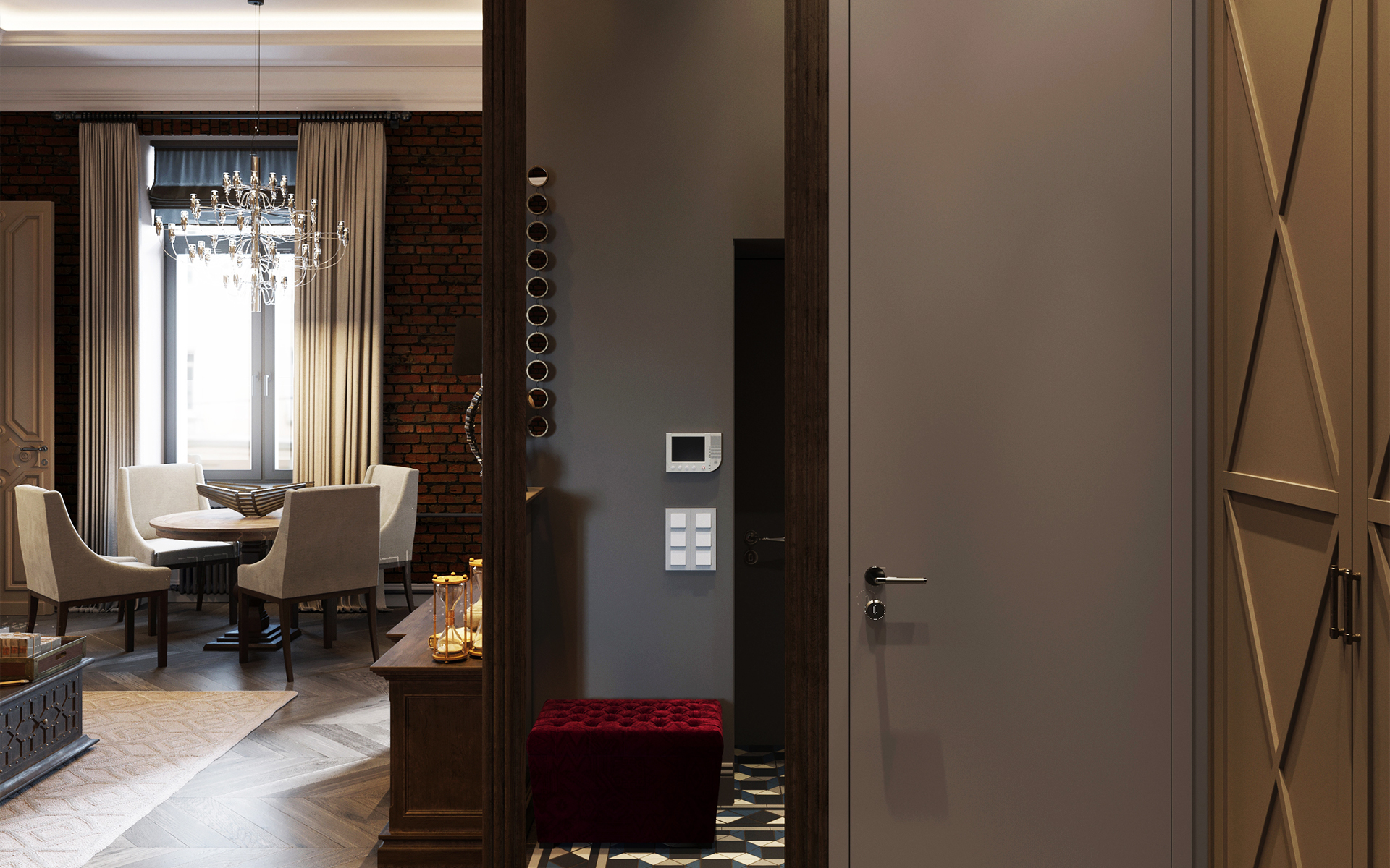 美式整体定做室内木门图片大全2